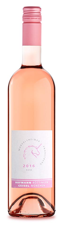 Getränkeaufnahme rose Wein Produktfoto